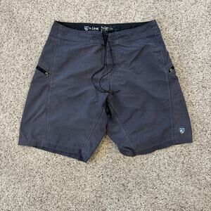 Kuhl Shorts Mens 34 Adult Pockets Swimwear Surfer Casual Swim Trunks